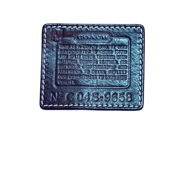 Coach Vtg Soho Hobo Bag Purple Suede Exterior 2154, Y2K Mini Trending 2000s - Picture 5 of 7